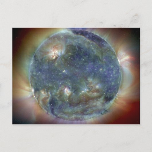 Carte Postale Sun NASA ultraviolet extrême (Devant)