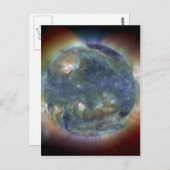 Carte Postale Sun NASA ultraviolet extrême (Devant / Derrière)