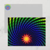 Carte postale Sun Rainbow Dizzy (Devant / Derrière)