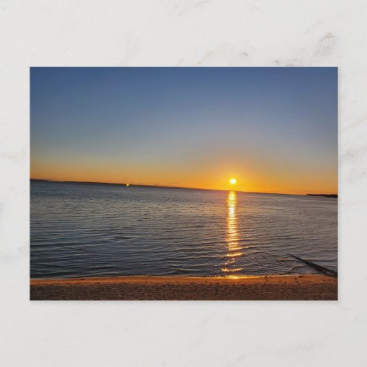 Carte Postale Sun rise - Mackinaw City, Michigan (Devant)