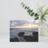 Carte Postale Sun Rise sur la Riviera Maya (Debout devant)