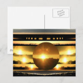 Carte Postale SUN - Source d'énergie vitale (Devant / Derrière)