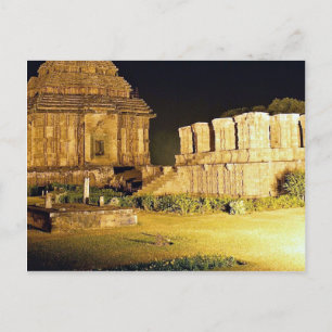 Carte Postale Sun Temple, Konark, Inde