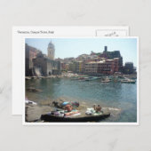 Carte Postale sunbake vernazza (Devant / Derrière)