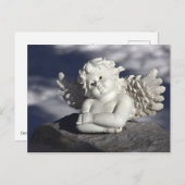 Carte postale Sunbathing Angel CC0113 (Devant / Derrière)