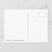 Carte postale Sunbathing Angel CC0113 (Dos)