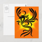 Carte Postale Sunburst Phoenix (Devant / Derrière)