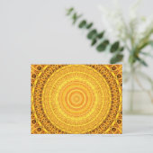 Carte Postale Suncatcher Mandala (Debout devant)