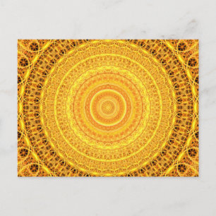 Carte Postale Suncatcher Mandala