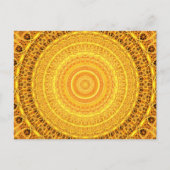 Carte Postale Suncatcher Mandala (Devant)