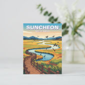 Carte Postale Suncheon Corée du Sud (Debout devant)