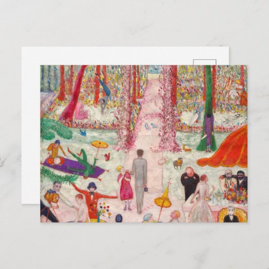 Carte Postale Sunday Afternoon in the Country, 1917 (Devant / Derrière)