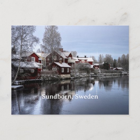 Carte Postale Sundborn, Suède (Devant)