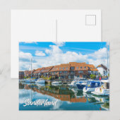 Carte Postale Sunderland, Angleterre, Royaume-Uni (Devant / Derrière)