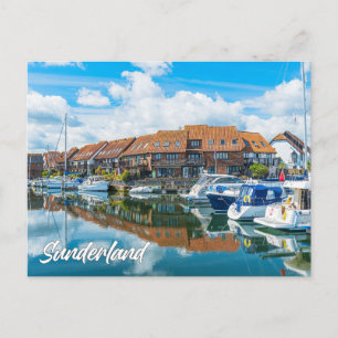 Carte Postale Sunderland, Angleterre, Royaume-Uni