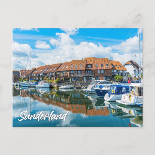 Carte Postale Sunderland, Angleterre, Royaume-Uni (Devant)