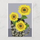 Carte postale Sunflower (Devant)