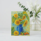 Carte postale Sunflower (Debout devant)