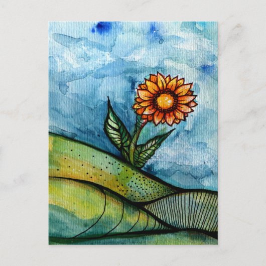 Carte Postale Sunflower                                          (Devant)