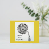 Carte postale Sunflower (Debout devant)