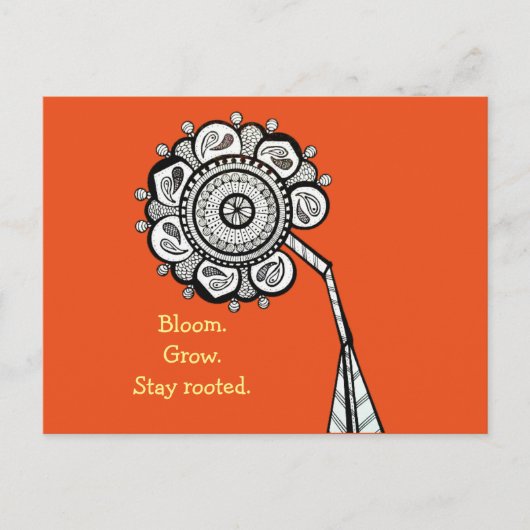 Carte postale Sunflower (Devant)