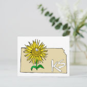 Carte Postale Sunflower (Debout devant)