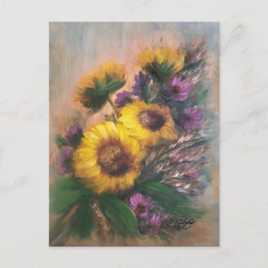 Carte postale Sunflower Breeze (Devant)
