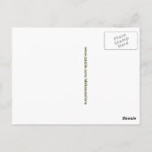 Carte Postale Sunflower Butfly Friendship & Sunshine (Dos)