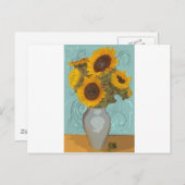 Carte Postale sunflower.jpg (Devant / Derrière)