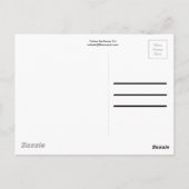 Carte Postale Sunflower large yellow (Dos)