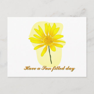 Carte Postale Sunflower Post card
