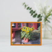 Carte postale Sunflower Pot (Debout devant)