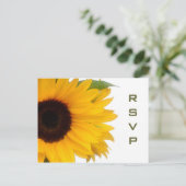 Carte postale Sunflower RSVP (Debout devant)