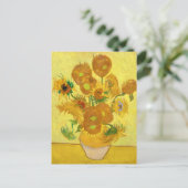 Carte Postale Sunflowers, Vincent van Gogh (Debout devant)