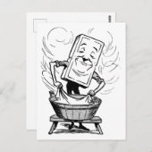 Carte postale "Sunlight Soap Advertisement" (Devant / Derrière)