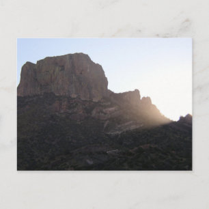 Carte Postale Sunlight Streaming Sur Casa Grande, BBNP, Texas