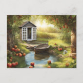 Carte Postale Sunny Apple Orchard (Devant)
