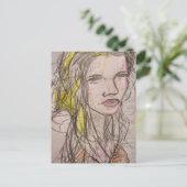 Carte Postale Sunny Beach Girl (Debout devant)