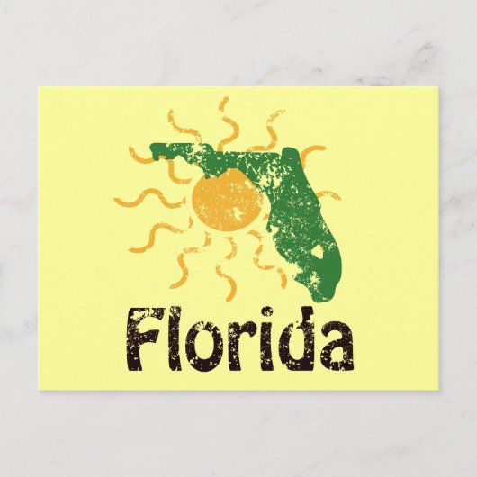 Carte postale Sunny Florida (Devant)
