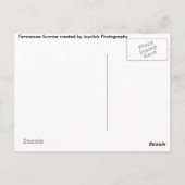 Carte postale Sunrise (Dos)