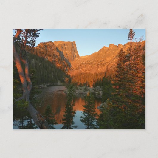 Carte Postale Sunrise at Dream Lake II (Devant)