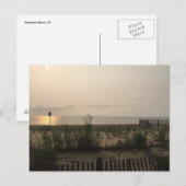 Carte Postale Sunrise Dawn Rehoboth Beach DE Atlantique (Devant / Derrière)