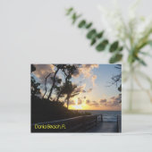 Carte Postale Sunrise De Dania Beach (Debout devant)