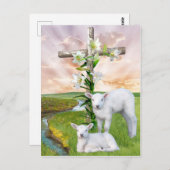 Carte postale Sunrise de Pâques (Devant / Derrière)