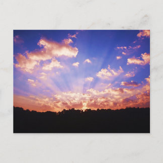 Carte Postale Sunrise de Virginie-Occidentale