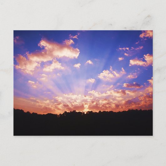 Carte Postale Sunrise de Virginie-Occidentale (Devant)