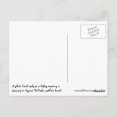 Carte Postale Sunrise D'Or (Dos)