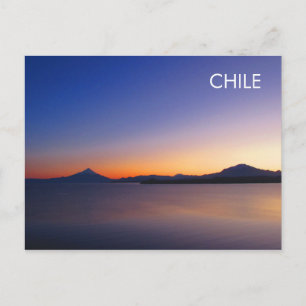 Carte postale Sunrise du district du lac Chili