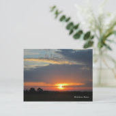 Carte Postale Sunrise du Kansas (Debout devant)
