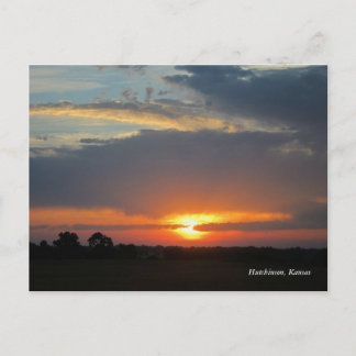 Carte Postale Sunrise du Kansas